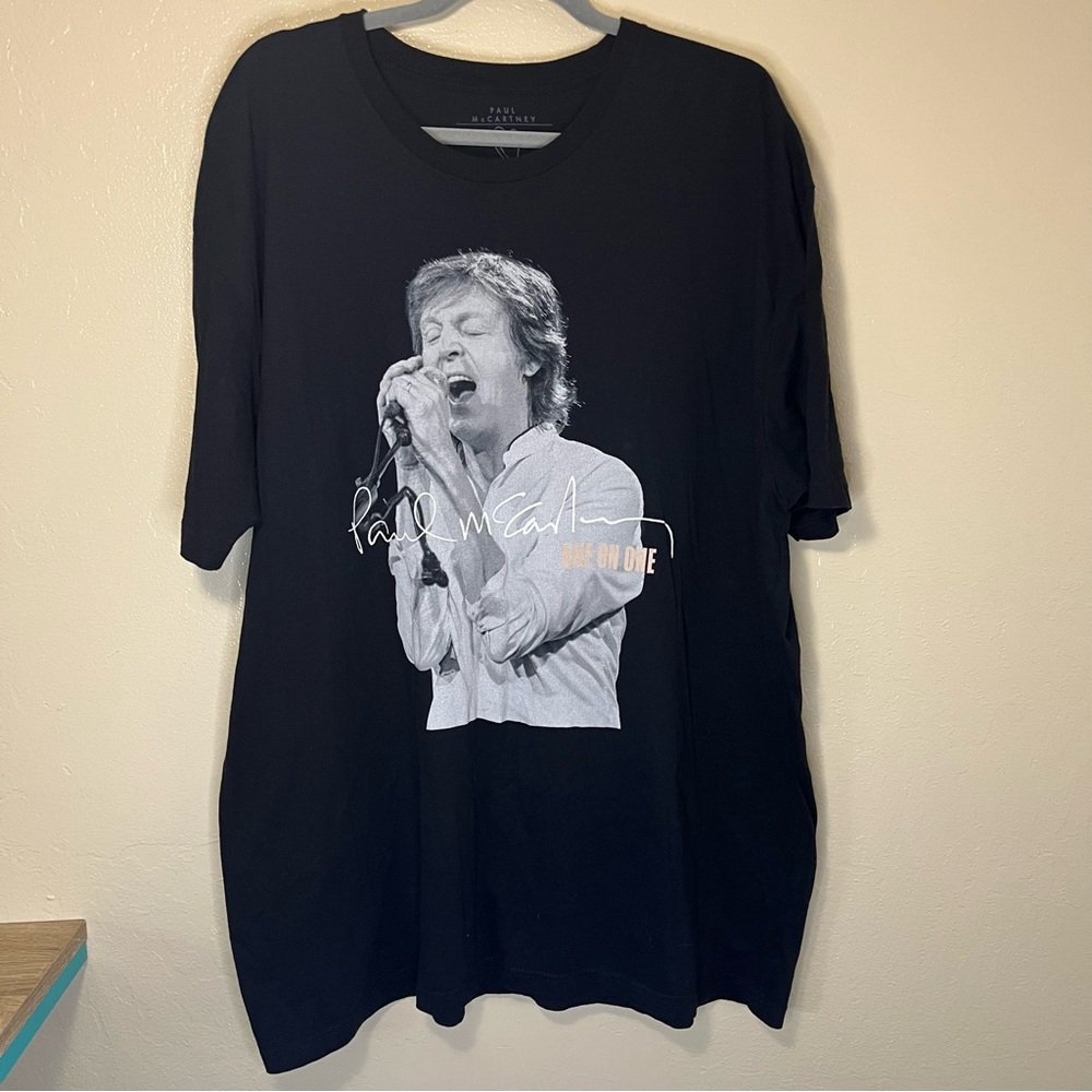 Official Paul McCartney One on One Concert Tour 2016 Tee Shirt Adult Size 3XL